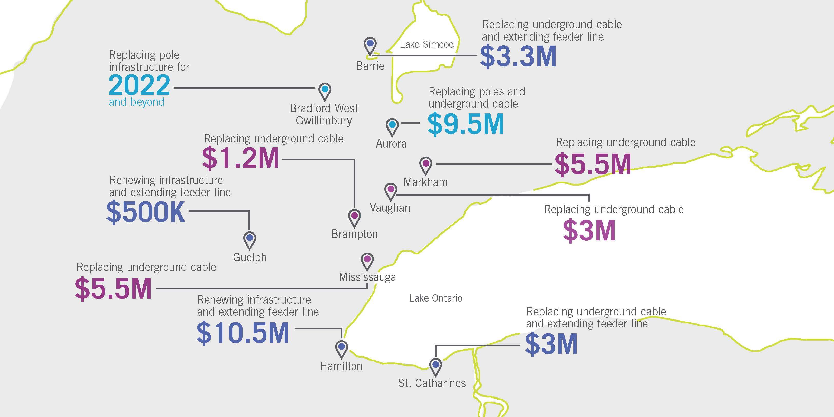 2022 Capital Plan Map