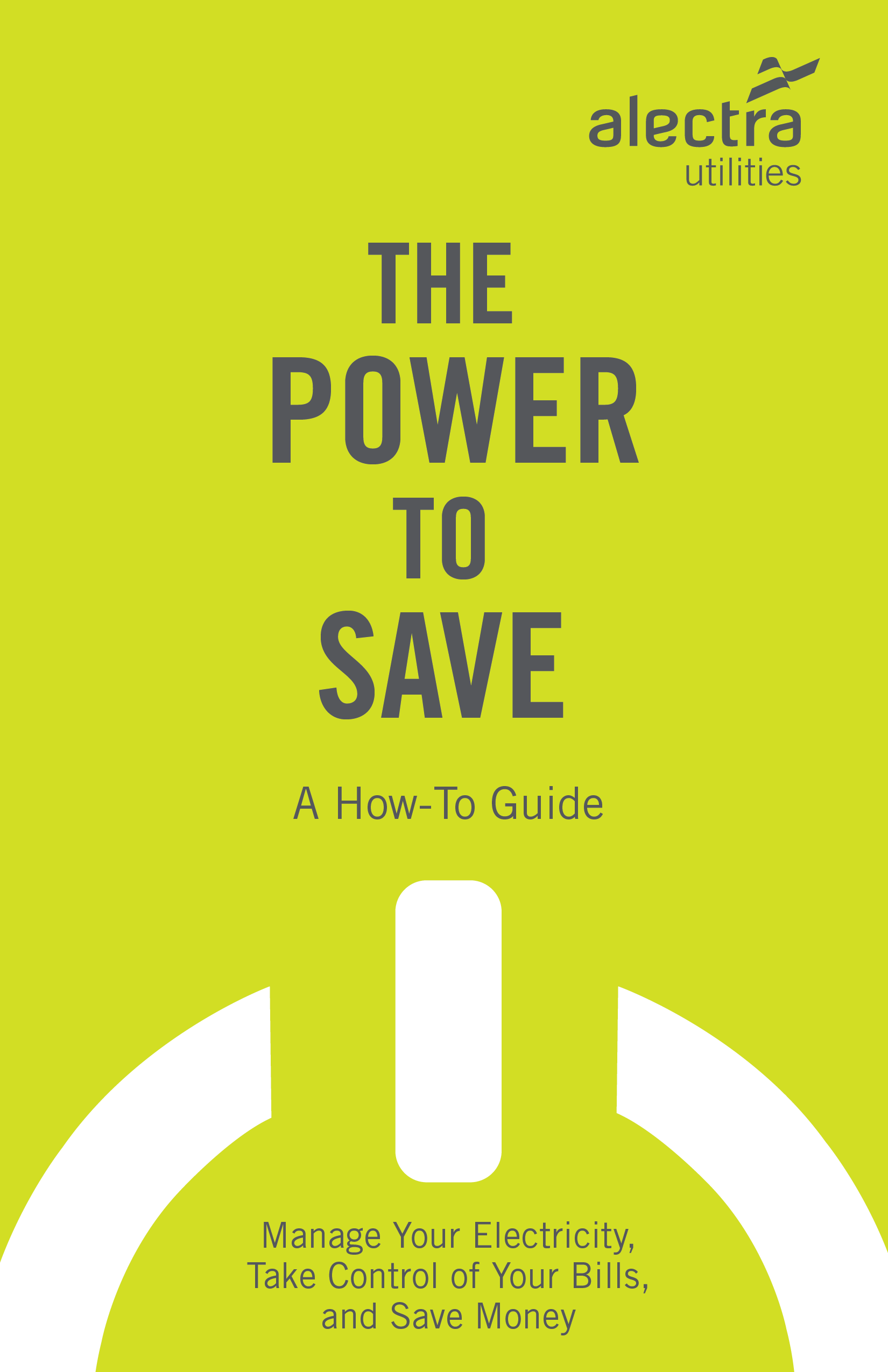 THe Power to Save booklet cover